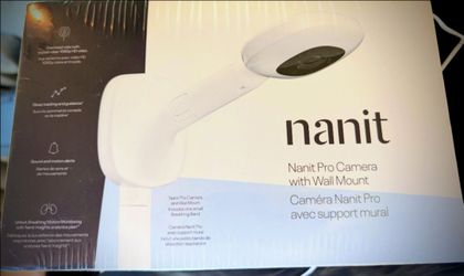 Nanit Pro Baby Monitor with Wall Mount NIB
