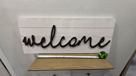 Welcome Wall Decor
