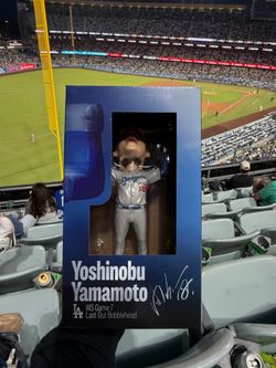 Yamamoto game 7 bobblehead