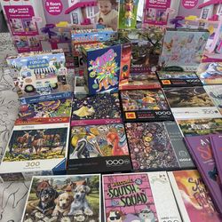 Toys and puzzles NEW!