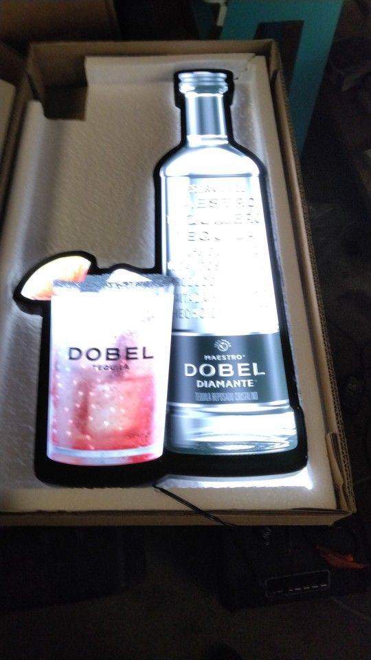 Dobel Tequila Neon Sign