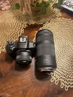 Eos r100 camera, 100-400 m lenses