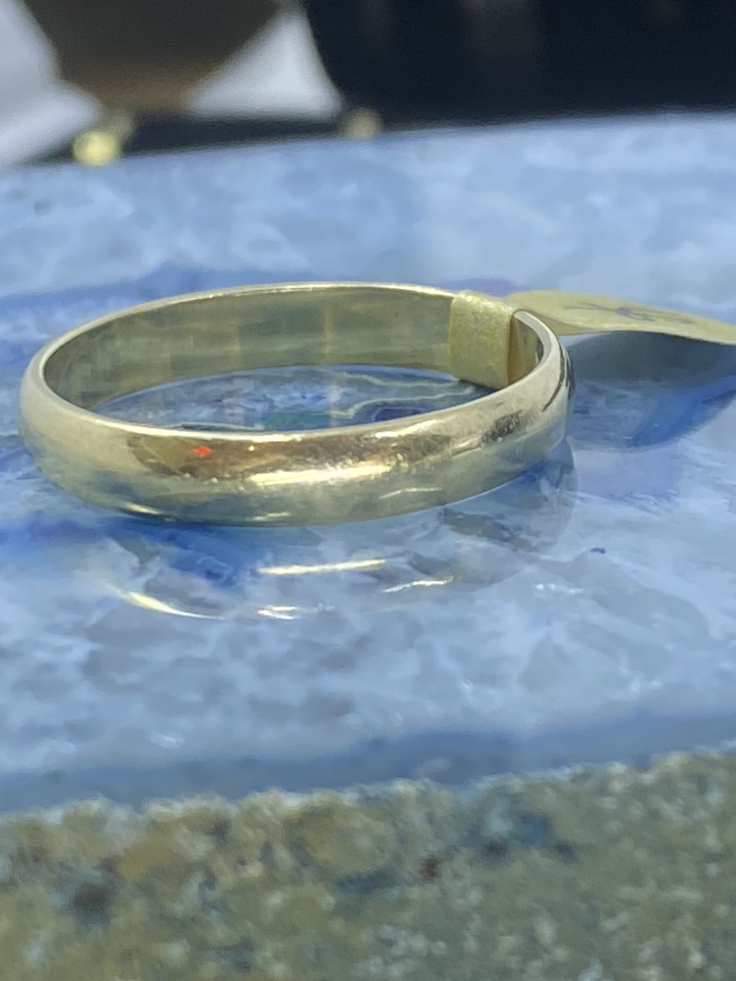 $525 Yellow Gold Band Ring