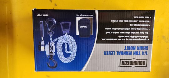 Roughneck 1/4 ton lever hoist