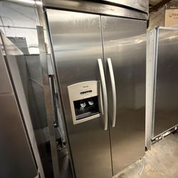 42” Thermador Built In Stainless Steel Refrigerator 