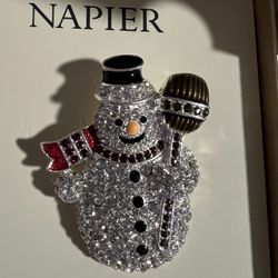 Snowman Pin