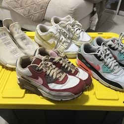4 Pairs Of Sneakers - Nike