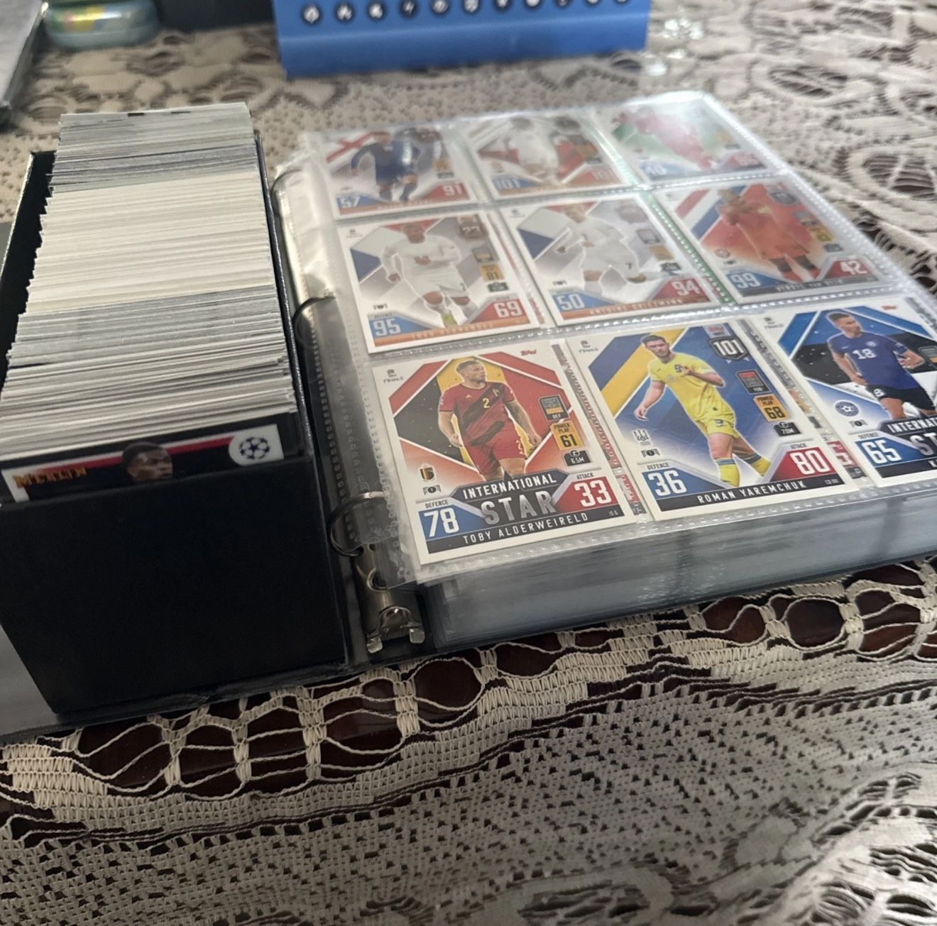 Soccer Card Collection, Mls Next Champions League And Euro Final. Over750 cards