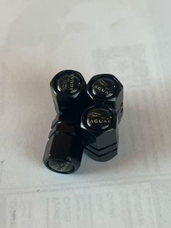 Jaguar Tire Valve Stem Caps Set of 4