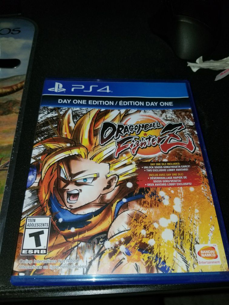 Dragonball FighterZ Ps4