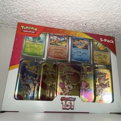 Pokémon Scarlet & Violet 151 5-pack