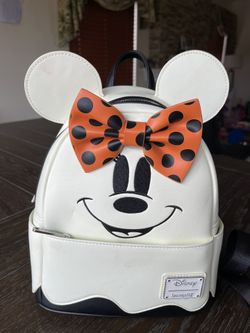ghost mickey halloween loungefly mini backpack Exclusive - Pastel Mouse Glow-in-the-Dark | Officially Licensed | Plastic/Vegan Leather Happy haunts to you and your boo Disney Loungefly Mickey Mouse and