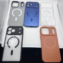 Iphone 17 Pro Max Protective Wireless Charging Support Cases 