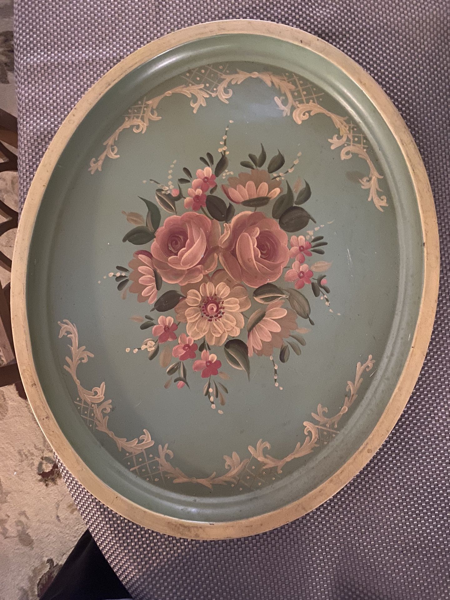 Vintage Tole Tray
