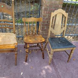 Three Antique Chairs
