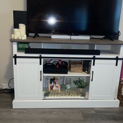 Barn Door TV Stand - Up To 65” TV
