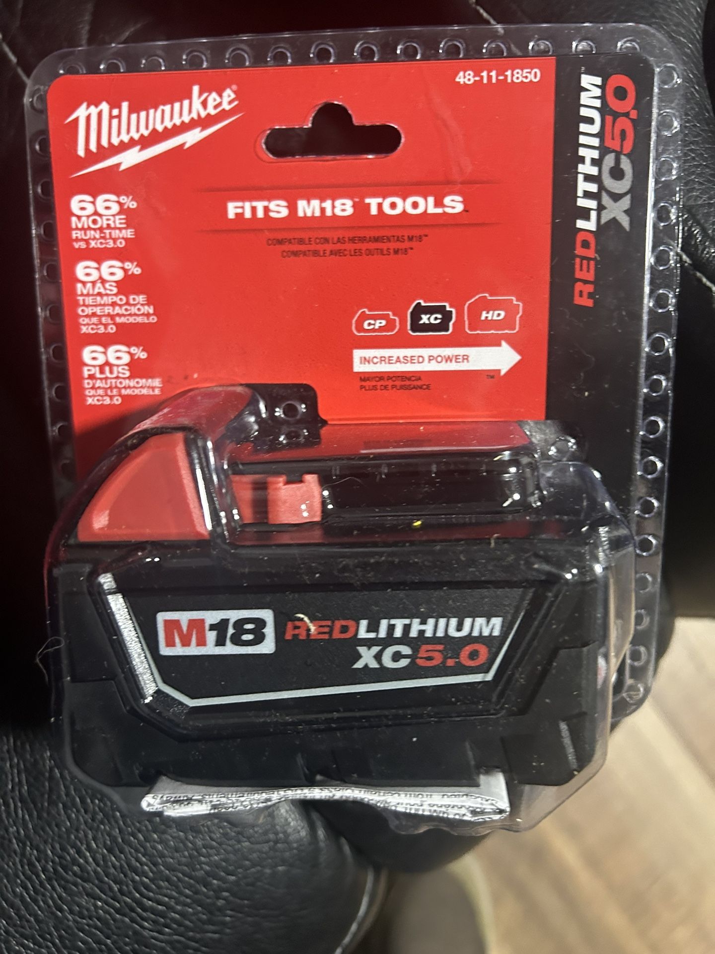 Milwaukee M18 5.0 Xc Battery