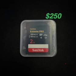 2TB Extreme PRO SDXC UHS-I Memory Card