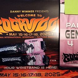 Two 4day Welcome To Rockville Tickets With 4day Parking Pass