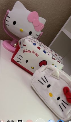 Hello Kitty Make-up Bag With Mirror