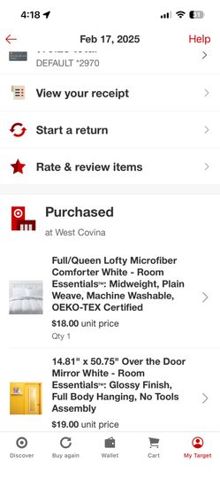 Full/queen Reversible Comforter