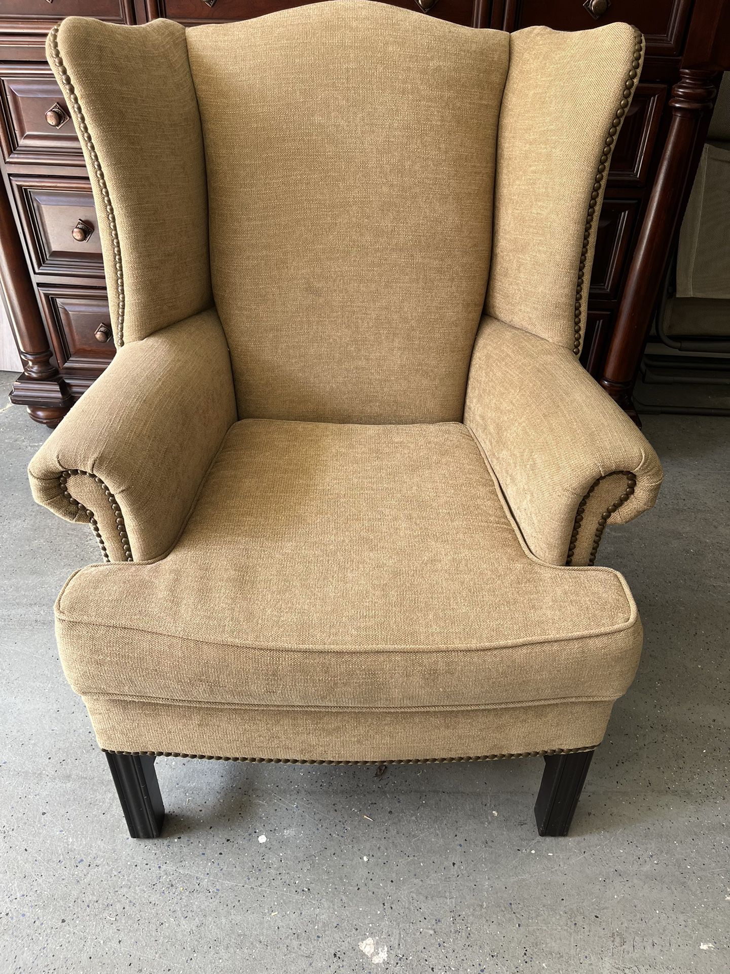 Upholstered Wingback Chair Pottery Barn 
