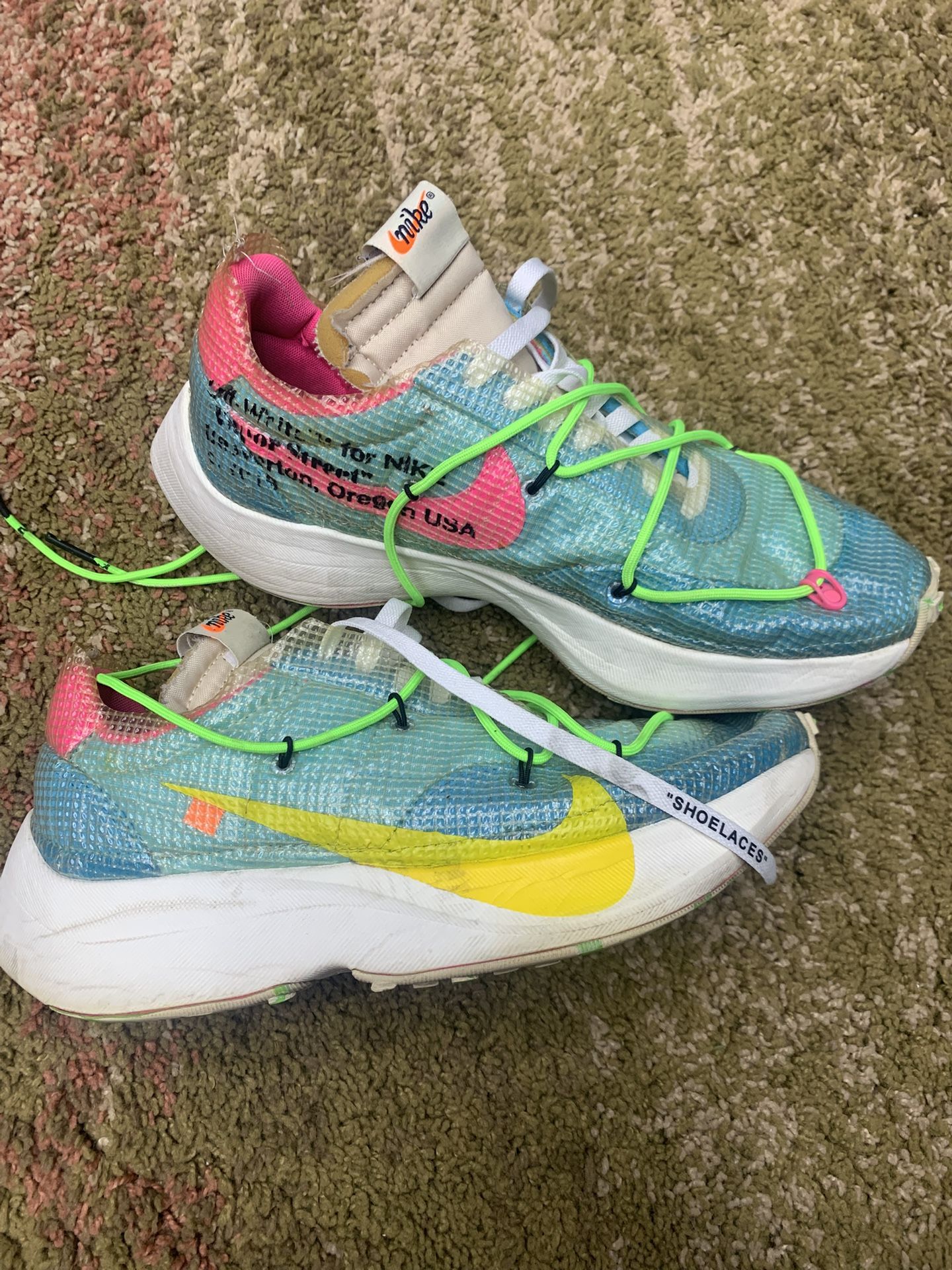 Off White Nike Shoes Sz 12 W