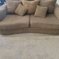 Three piece Sofa and Love Seat Good Condition 