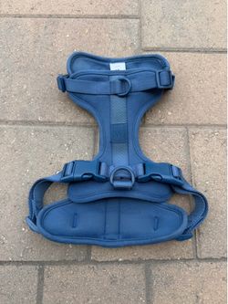 Wild One Cushioned Dog Harness (Medium) – Navy Blue
