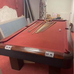 9ft Brunswick Pool Table Can Deliver And install