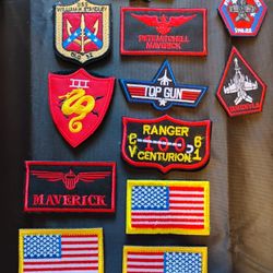 Velcro Patches lot of 12 
