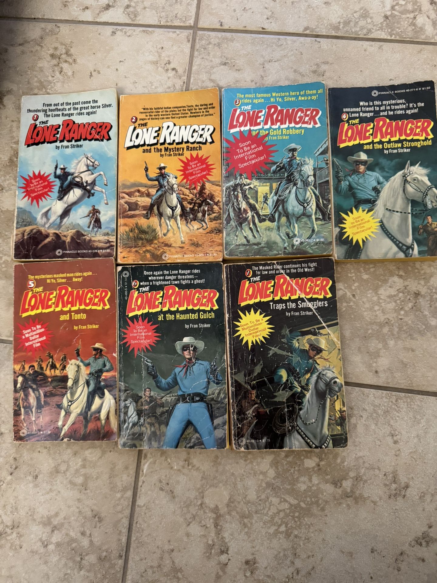 Paperback Lone Ranger Series By Fran Striker