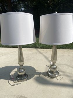Beautiful Glass Lamps with Lamp shades