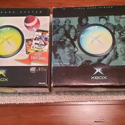 (Read Description) 2 Empty Original Xbox System Boxes! 