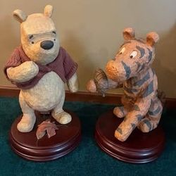 Classic Pooh and Tigger Large 20 in. Figures 80th Anniversary