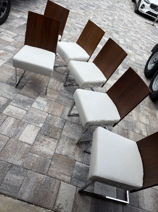 Modern Dining Chairs x6