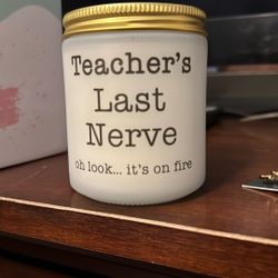 Teacher’s Last Nerve Candle 