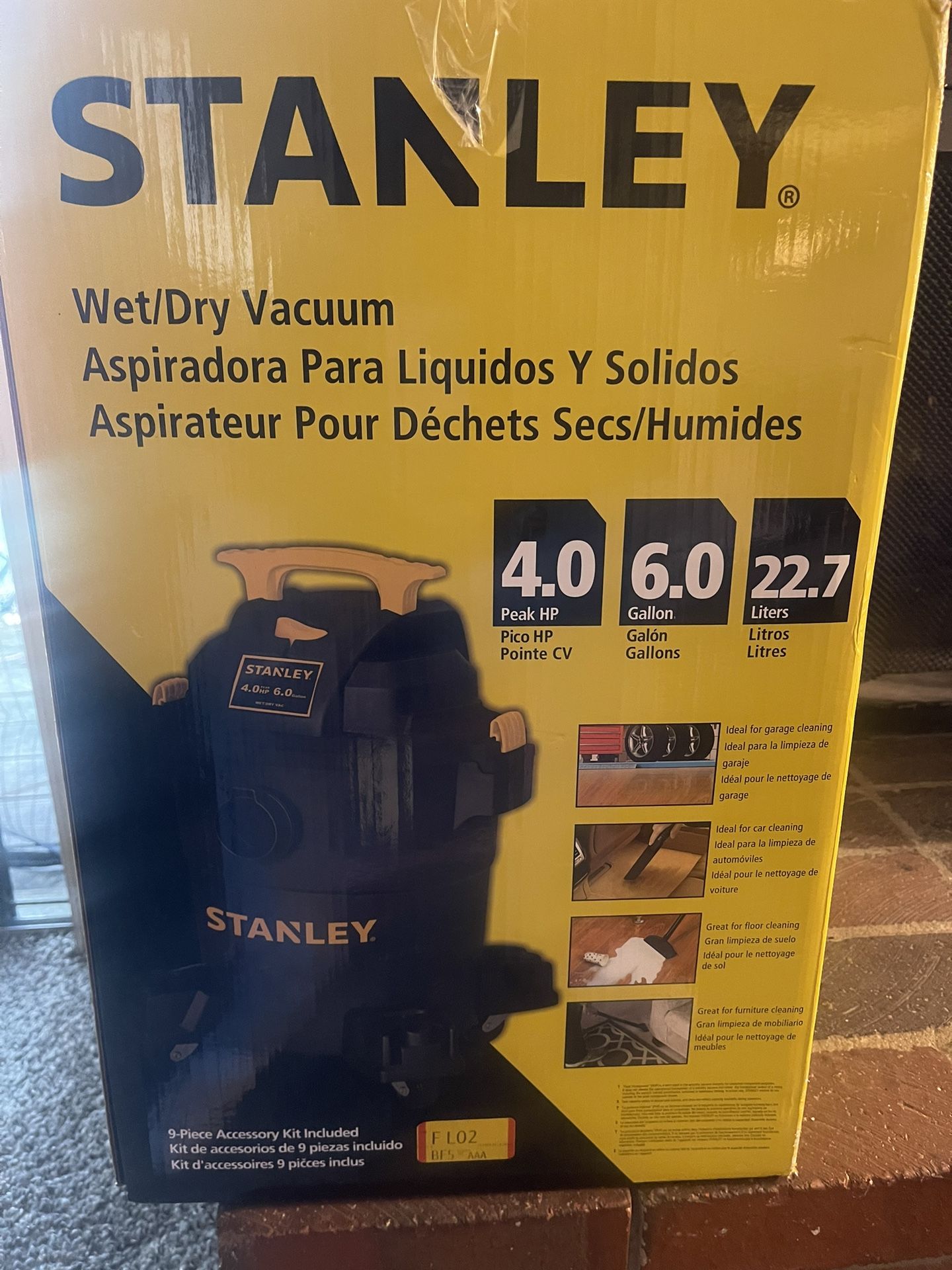 Stanley Wet/Dry Vacuum