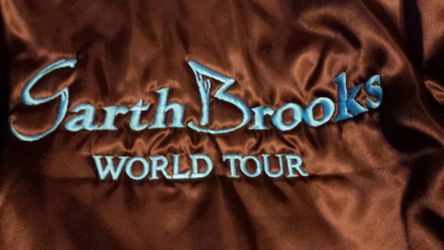 Garth Brooks World Tour Vintage Jacket Size Medium