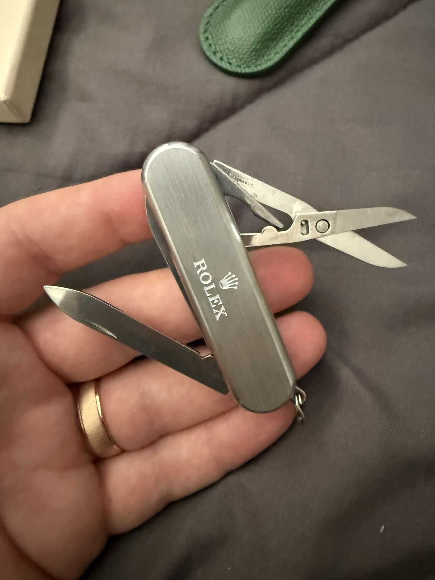 Authentic Rolex Knife & Golf Ball Set