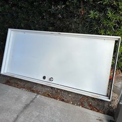 36” metal exterior door with frame
