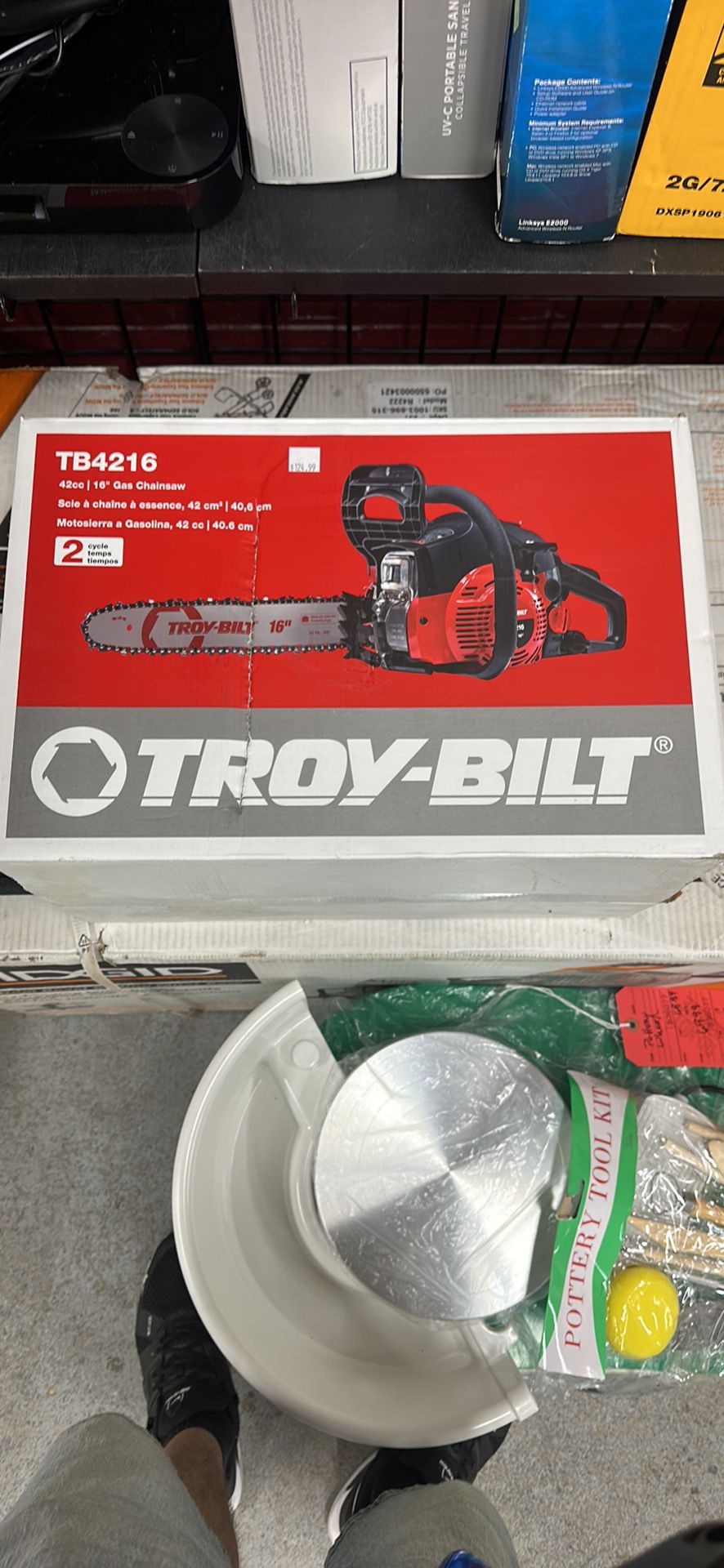 Troy Bilt 16” Chainsaw Brand New