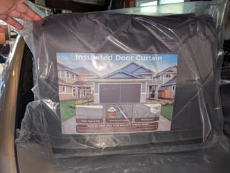 Insulated Garage Door Curtain