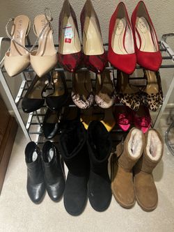 Zapatillas Size 9/5 Y 10 Son  16 Pares Por Todo 