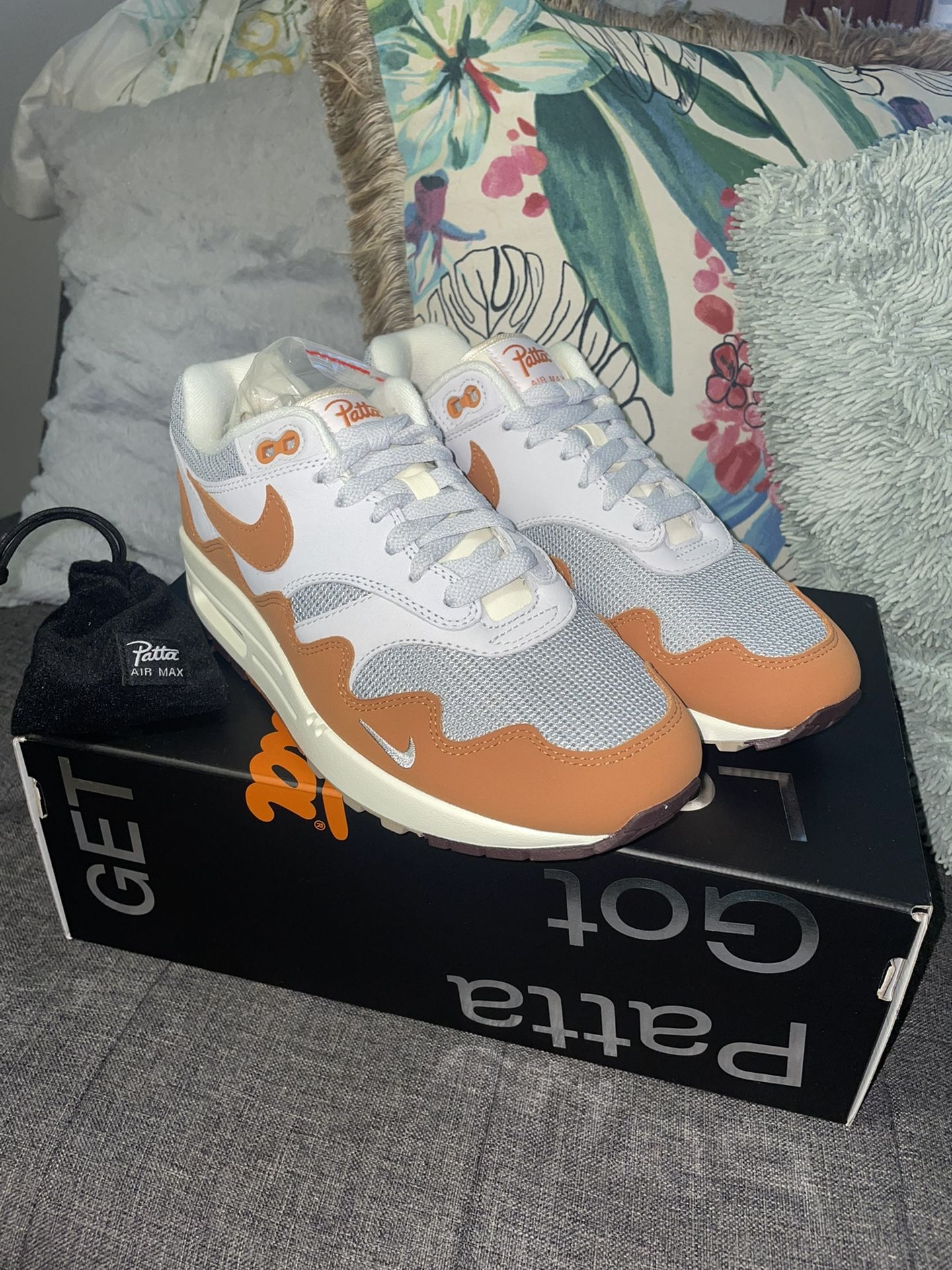 Patta x Air max 1 monarch 7M