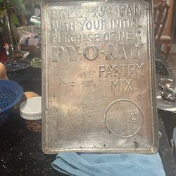 Vintage 1920’s Promotional Baking Sheet