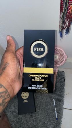 The 2025 FIFA Club World Cup Official Hospitality presentation box is a premium commemorative item distributed to VIP guests and suite holders