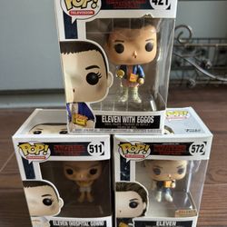 Eleven Funko Pop lot