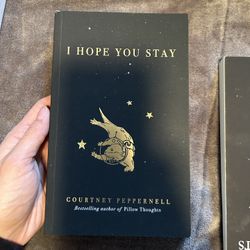 I Hope You Stay Poetry Book By Courtney Peppernell