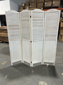 New - 4 Panel Room Divider